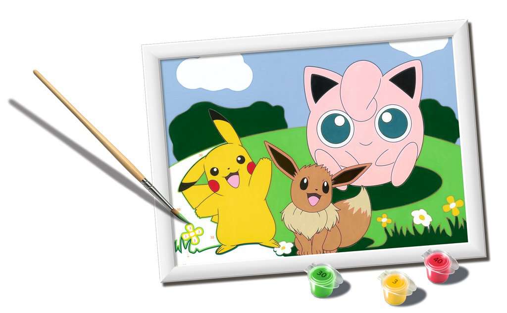 Ravensburger CreArt Malen nach Zahlen Pokémon-Klassiker – Pokecard Store