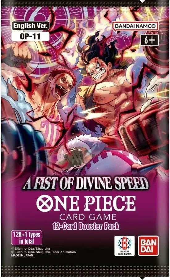 One Piece A Fist of Divine Speed OP-11 Booster Pack (EN) - Pokecard Store