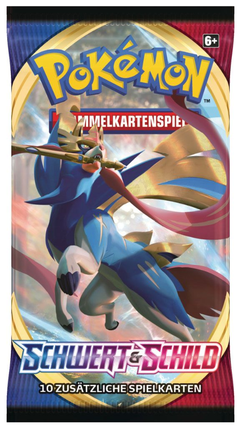 Pokemon SWSH Sword & Shield Booster Pack (DE) - Pokecard Store