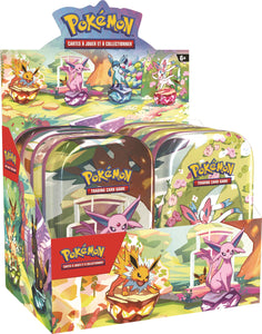 Preorder Pokemon Evolutions Prismatiques Mini Tin Display (FR) - Pokecard Store