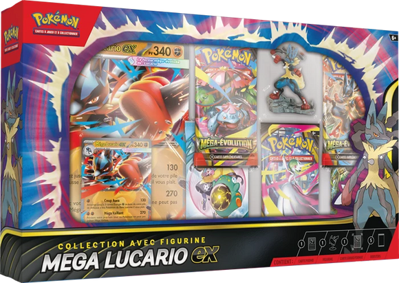 Pokemon Mega Lucario ex Figure Collection (FR) - Pokecard Store
