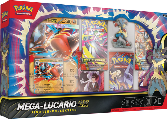 Pokemon Mega Lucario ex Figure Collection (DE) - Pokecard Store