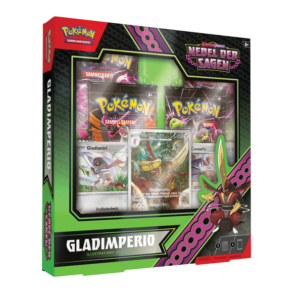 Preorder Pokemon Mist of Legends Gladimperio Illustration Rare Box (DE) - Pokecard Store
