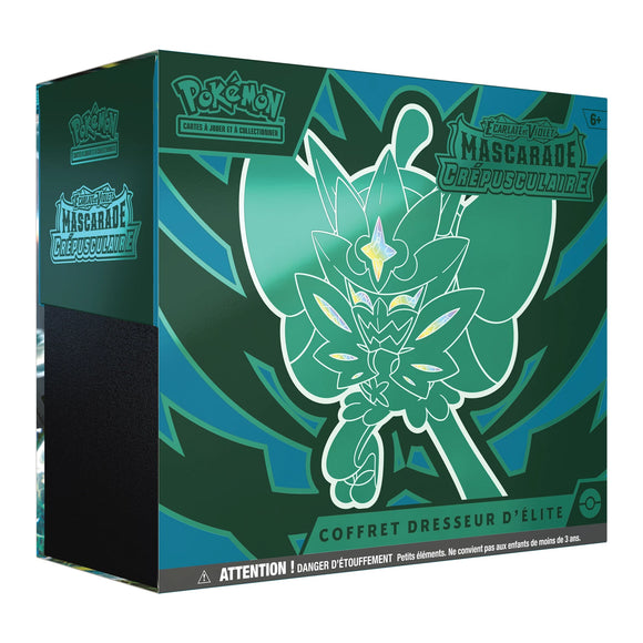 Pokemon Mascarade Crépusculaire Elite Trainer Box (FR) - Pokecard Store