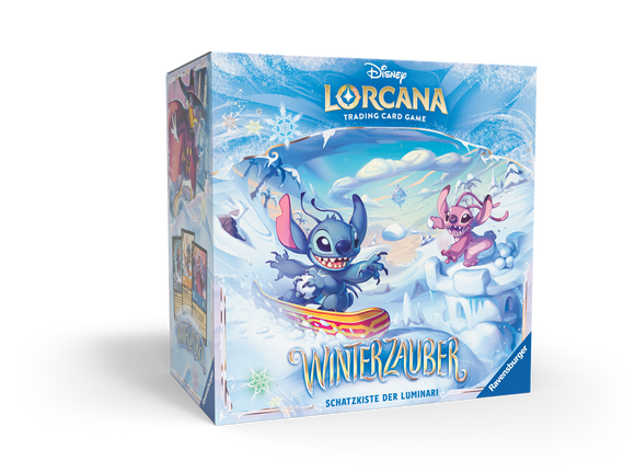 Preorder: Disney Lorcana TCG Winter Magic (Set 11) Illumineer's Trove (DE)