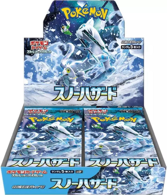 Pokemon Snow Hazard (sv2P) Booster Box (JP) - Pokecard Store