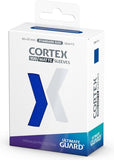 Ultimate Guard Cortex Standard Size Sleeves Matte-Blue (100) - Pokecard Store