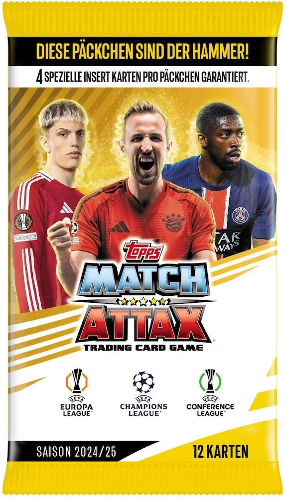 Topps - UEFA Club Competitions Match Attax TCG 2024/25 Booster Pack (DE) - Pokecard Store