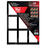 Ultra Pro 35PT 9-Card Black Border UV ONE-TOUCH Magnetic Holder - Pokecard Store
