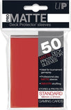 Ultra Pro Standard PRO-Matte Deck Protector Sleeves Red - Pokecard Store