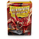 Dragon Shield Matte Sleeves Ruby (100 Sleeves) - Pokecard Store