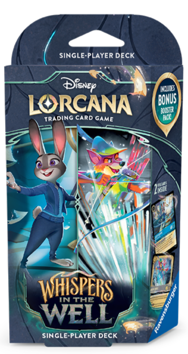 Disney Lorcana TCG Whispers in the Well (Set 10) Starter Deck Sapphire/Steel (EN) - Pokecard Store
