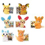 Pokémon Cheek Nuzzling Plush Toy & Card Display Gift Set (CN) - Pokecard Store