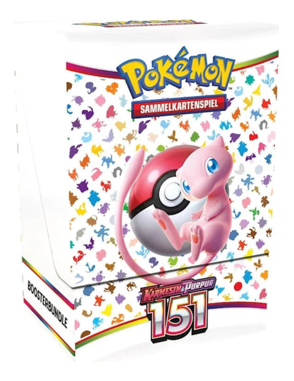 Pokemon 151 Booster Bundle (DE) - Pokecard Store