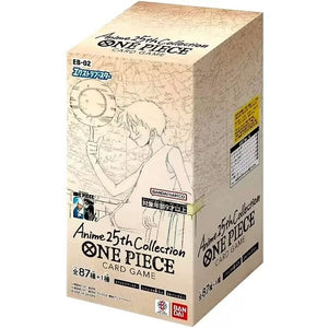 One Piece EB-02 Anime 25th Collection Memorial Booster Box (JP) - Pokecard Store