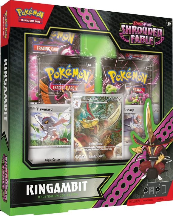 Preorder Pokemon Shrouded Fable Kingambit Illustration Rare Box (EN)