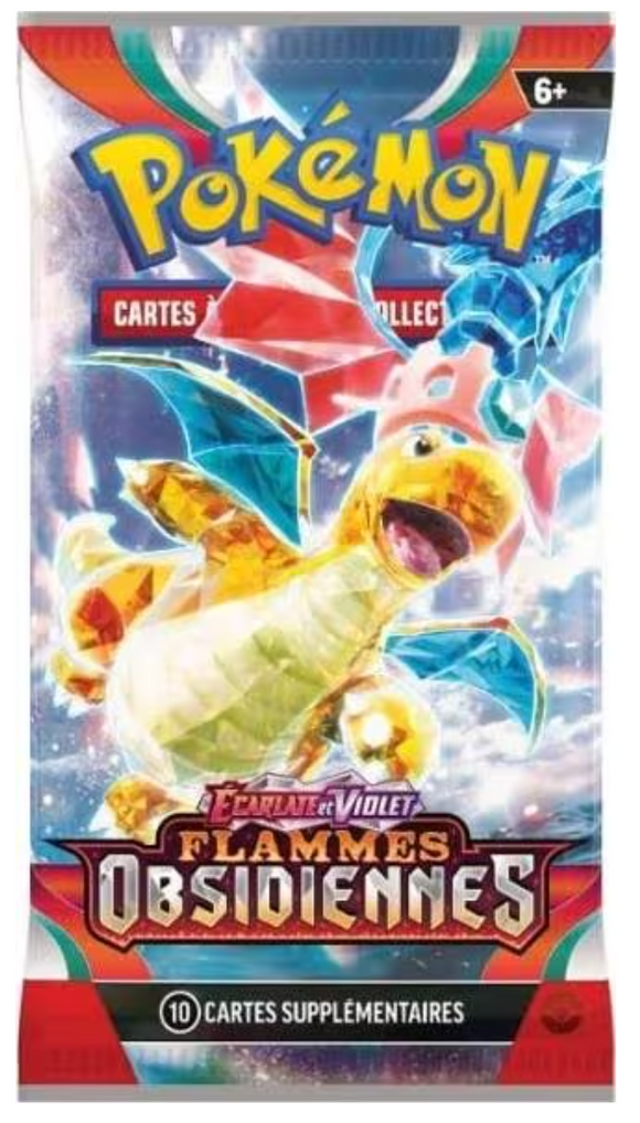 Pokemon Flammes Obsidiennes Booster Pack (FR) - Pokecard Store