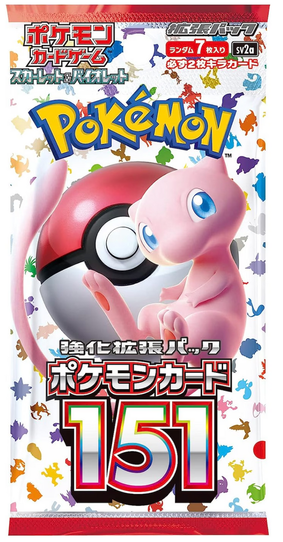 Pokemon 151 Booster Pack (JP) - Pokecard Store