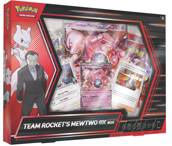 Pokémon Team Rocket's Mewtwo ex Box (EN) - Pokecard Store