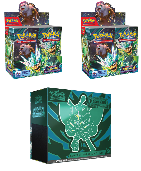 Pokemon Mascarade Crépusculaire Release Set (FR) - Pokecard Store