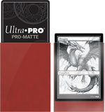 Ultra Pro Standard PRO-Matte Deck Protector Sleeves Red - Pokecard Store