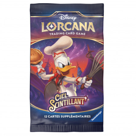 Disney Lorcana Ciel Scintillant Booster Pack (FR) - Pokecard Store