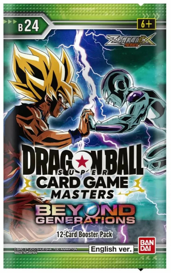 Dragon Ball Super Zenkai Series EX Beyond Generations Booster Pack (EN) - Pokecard Store