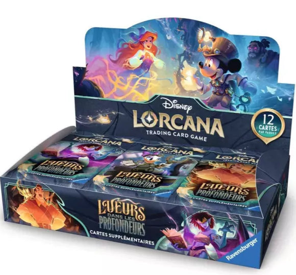Disney Lorcana TCG Lueurs dans les profondeurs (Set 10) Booster Box (FR) - Pokecard Store