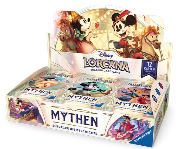 Disney Lorcana TCG Myths (Set 9) Booster Box (DE) - Pokecard Store