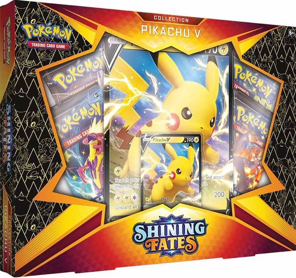 Pokemon Shining Fates Pikachu V Box (EN) - Pokecard Store