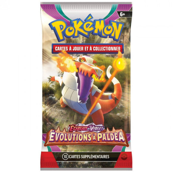 Pokemon Évolutions à Paldea Booster Pack (FR) - Pokecard Store