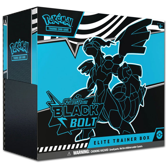 Pokemon Black Bolt Elite Trainer Box (EN) - Pokecard Store