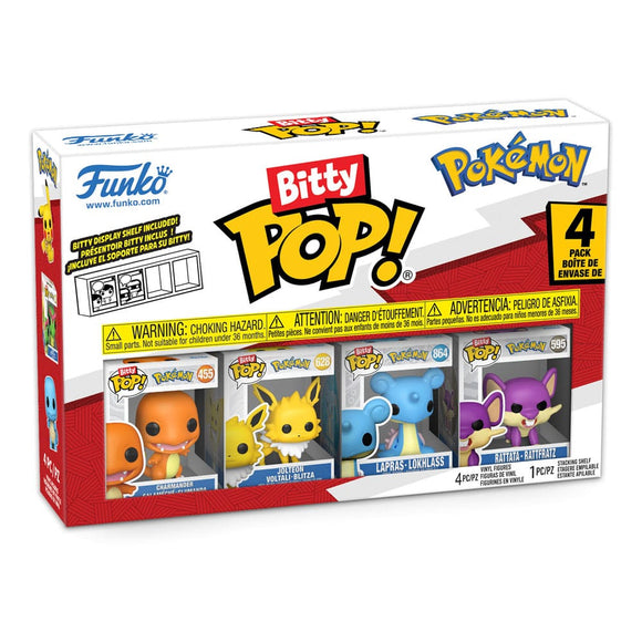 Bitty POP! Pokémon Vinyl Figures 4-Pack Series 2 - Pokecard Store
