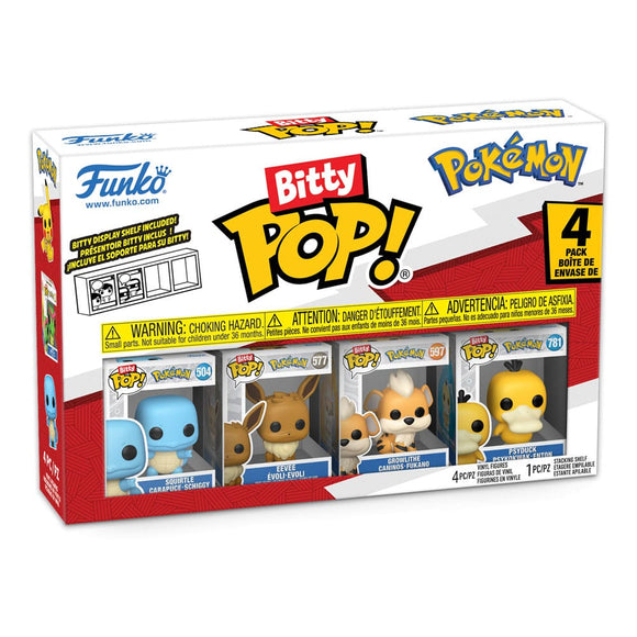Bitty POP! Pokémon Vinyl Figures 4-Pack Series 4 - Pokecard Store