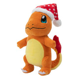 Pokémon Winter Glumanda plush figure with Christmas hat (20 cm) - Pokecard Store
