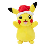 Pokémon plush toy Winter Pikachu with Christmas hat 20 cm - Pokecard Store
