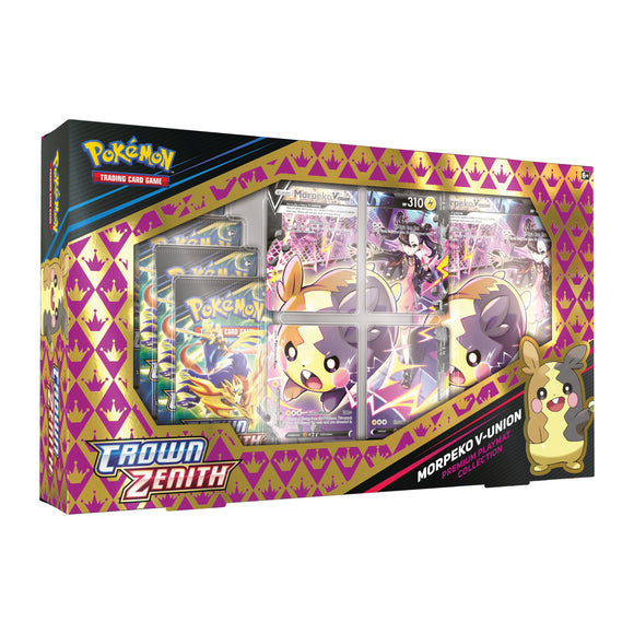 Pokemon Crown Zenith Morpeko V-Union Premium Playmat Collection (EN) - Pokecard Store