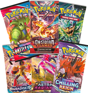 100 Booster Packs aléatoires Pokemon SWSH & SV (EN) - Pokecard Store