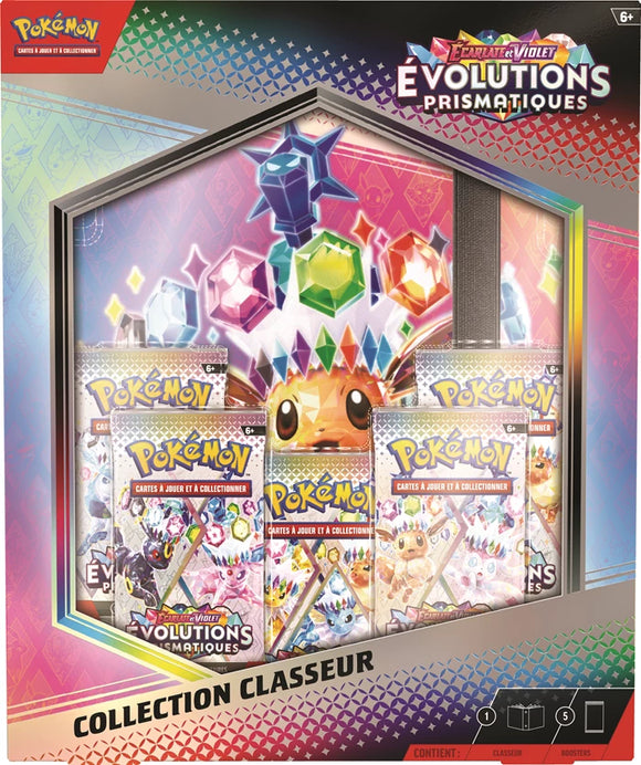 Précommande Pokemon Evolutions Prismatiques Binder Collection (FR) - Pokecard Store