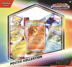 Précommande Pokemon Évolutions Prismatiques Collection d'affiches (DE) - Pokecard Store