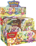 Pré-vente Pokemon Prismatic Evolutions Mini Tin Display (EN) - Pokecard Store