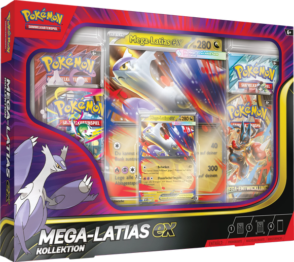 Pokemon Mega Latias ex Box (DE) - Pokecard Store