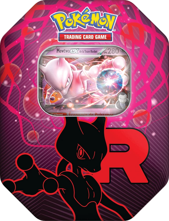 Précommande Pokemon Fall Ex Tin Team Rocket Mewtwo (FR) - Pokecard Store