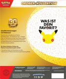 Précommande de la collection de classeurs « 30th Anniversary » d'(DE) - Pokecard Store