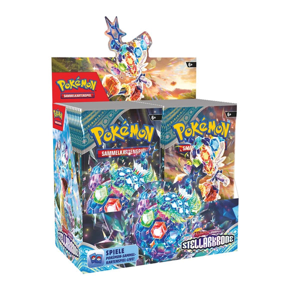 Booster Box Pokemon Couronne stellaire (DE) - Pokecard Store