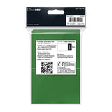 Pochettes de protection pour cartes Ultra Pro Standard Green Matte - Pokecard Store