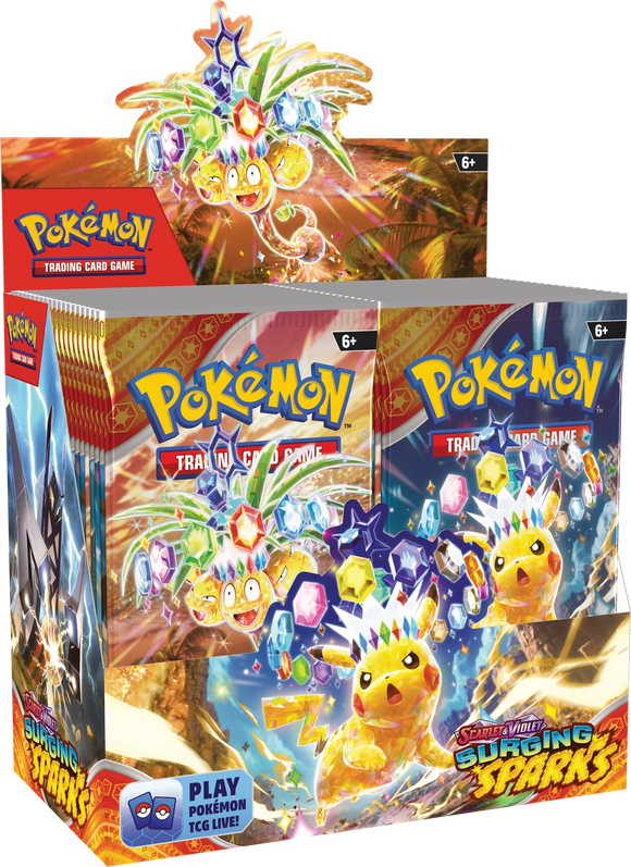 Précommande Vague 3 Pokemon Surging Sparks Booster Box (EN) - Pokecard Store