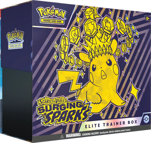 Surging Sparks Elite Trainer Box (EN) - Boutique Pokecard