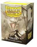 Pochettes matées double épaisseur Dragon Shield format standard « Valor » (100 pochettes) - Pokecard Store