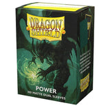 Pochettes Dragon Shield Dual Matte Metallic Green Power (100 pochettes) - Pokecard Store